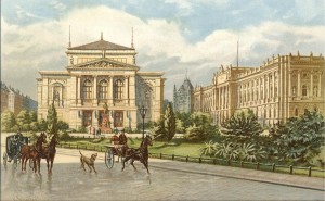 Gewandhaus, Leipzig, 19th cent.